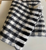 Black & White Stripe Rectangle Scarf