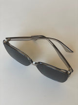 Grey Trendy Cat Eye Sunglasses