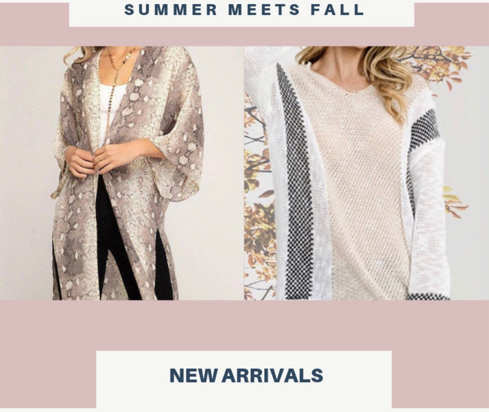 Fall Fashion Trends you can Shop NOW!!!