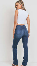 Dark Denim Wash Just USA Boot Cut Jeans