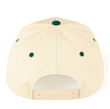 Happy Camper Green & Beige CC Brand Adjustable Snap Closer Hat