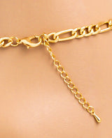 Chunky Gold Chain Link Adjustable Anklet