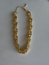 Gold Chunky Chain Link Necklace