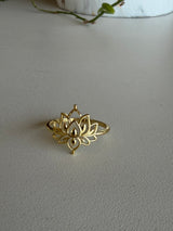 Gold Mandala Ring