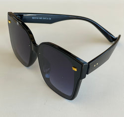 Square Cat Black Sunglasses