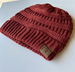 Burnt Red CC Brand Classic Beanie