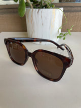 Pacific Beach Tortoise Sunglasses w/UV400 Protection