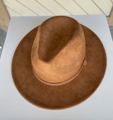 All Camel Fedora Hat w/Adjustable Fit