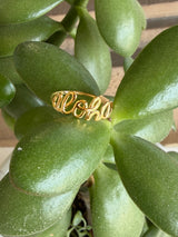Aloha Gold Dipped Ring - Size 6