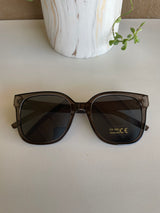Pacific Beach Charcoal Sunglasses w/UV400 Protection