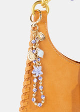 Sea Life Blue & Gold Bag Charm