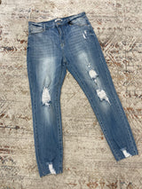Boyfriend Distressed Hammer Jeans