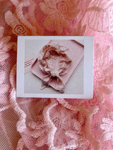 Pink Lace Hair Bandana Scarf