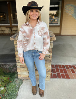 Light Denim Boot Cut Jeans w/Stretch by Just USA