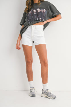 Soft & Stretchy White Shorts by Just USA Jeans