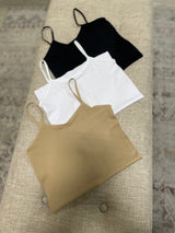 White OS Seamless Slim Cami