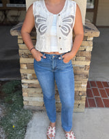90’s Stretch Straight Leg Medium Denim Jeans by Just USA