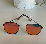 Cool Breeze Jet Black & Tortoise Lightweight Frame Sunglasses with Sunset Lenses