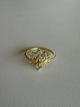 Gold Mandala Ring