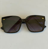 Square Cat Black Sunglasses