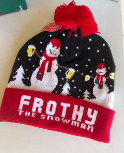 Frothy The Snowman Light Up Beanie