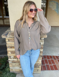 Uptown Girl Gold Rhinestone & Brown Frame Sunglasses