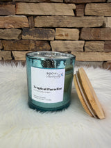 Tropical Paradise Coconut Citrus Sorbet Coconut Soy Wax 7oz Candle