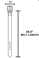 Beige Belt w/Gold Heart Buckle