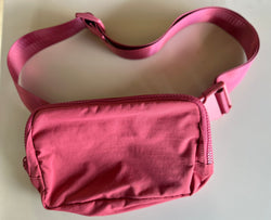 Fuchsia Waterproof Everywhere Adjustable Belt Bag