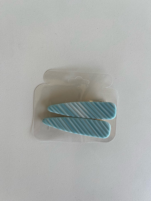 Blue Ombré Set of 2 Hair Clips