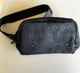Aztec Print Black Everywhere CC Brand Belt Bag Adjustable