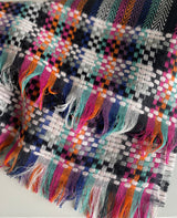 Wild Sarape Rectangle Scarf w/Raw Hem