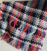 Wild Sarape Rectangle Scarf w/Raw Hem