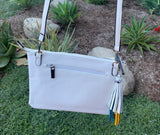 White Crossbody Purse