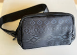 Aztec Print Black Everywhere CC Brand Belt Bag Adjustable