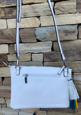 White Crossbody Purse