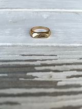 Love Mama Gold Combo Set Heart Shape Rings