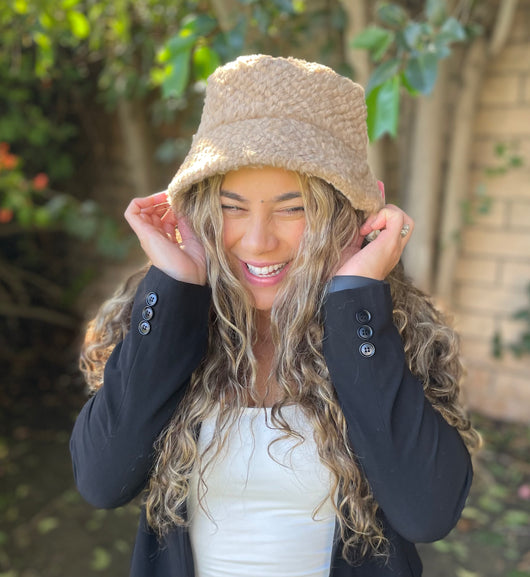 Caramel Soft Adjustable Bucket Hat